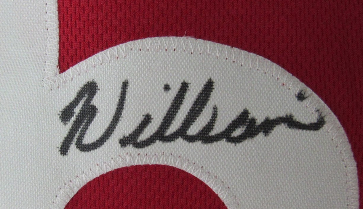 Gary Williams Signed Red Custom Stats Basketball Jersey Maryland Beckett 211010