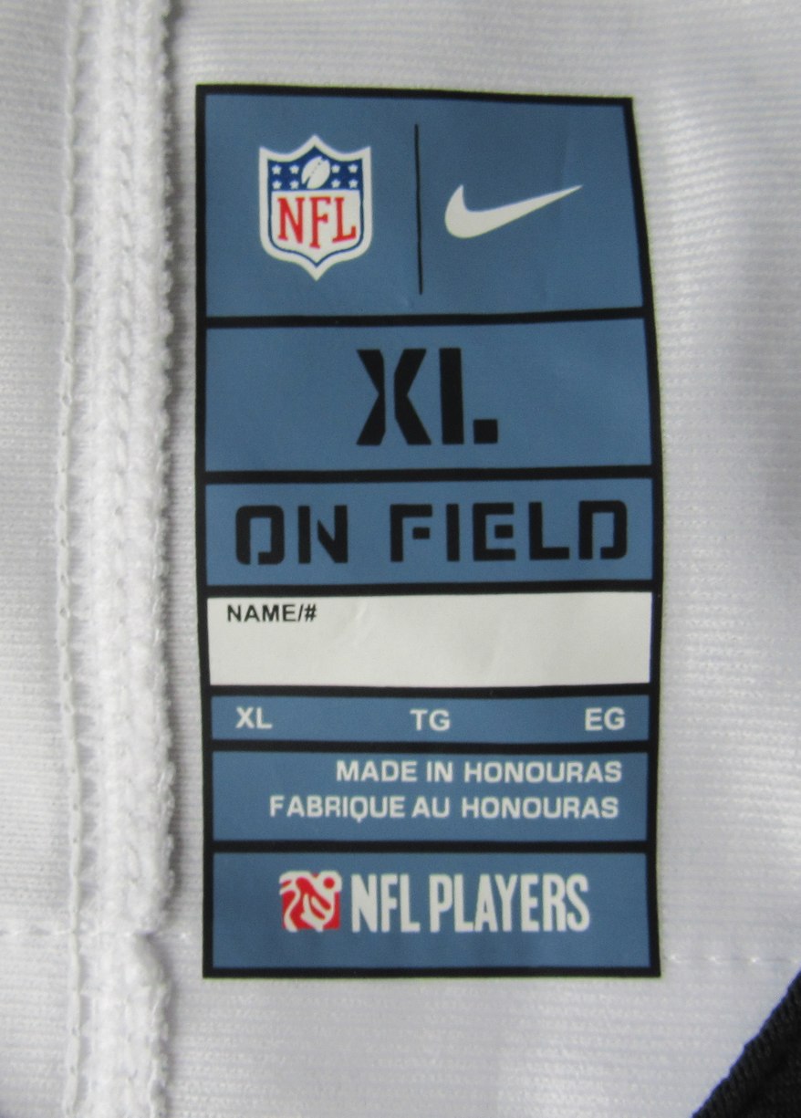 Jason Kelce Signed/Auto White Nike Football Jersey Eagles Size XL PSA/DNA 211013