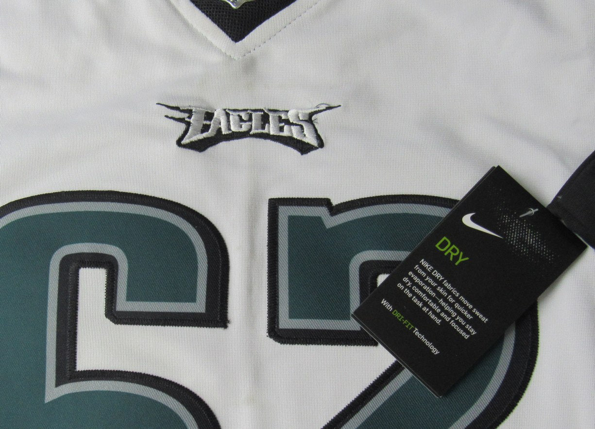 Jason Kelce Signed/Auto White Nike Football Jersey Eagles Size XL PSA/DNA 211013