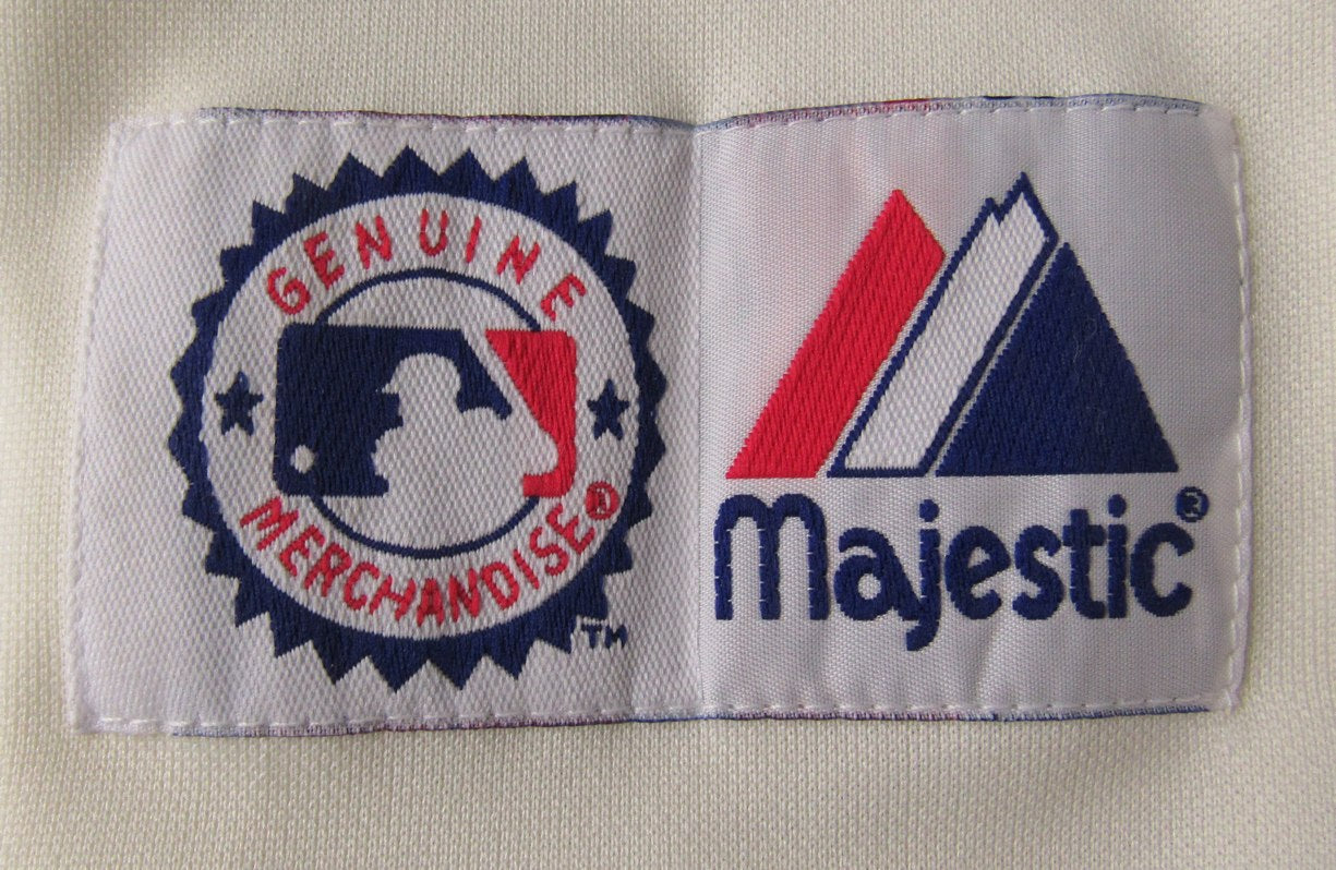 Phillies Cream Majestic Cooperstown Collection Baseball Jersey Size XL   211015