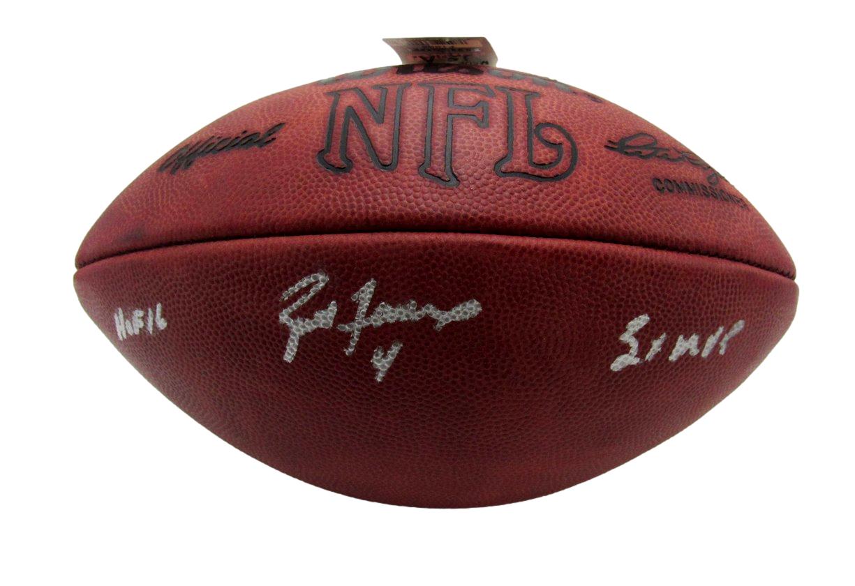 Brett Favre HOF Signed/Inscribed Wilson NFL Leather Football Packers JSA 211018