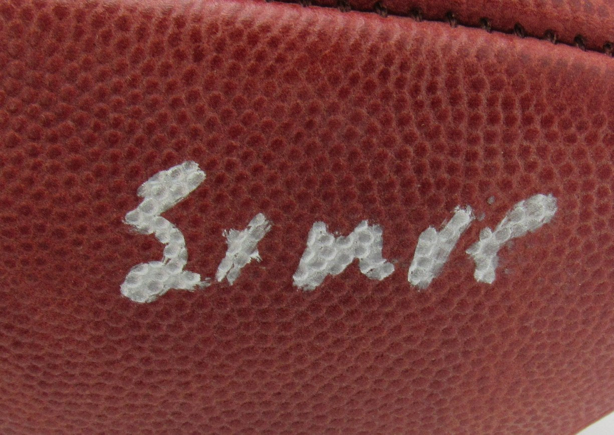 Brett Favre HOF Signed/Inscribed Wilson NFL Leather Football Packers JSA 211018