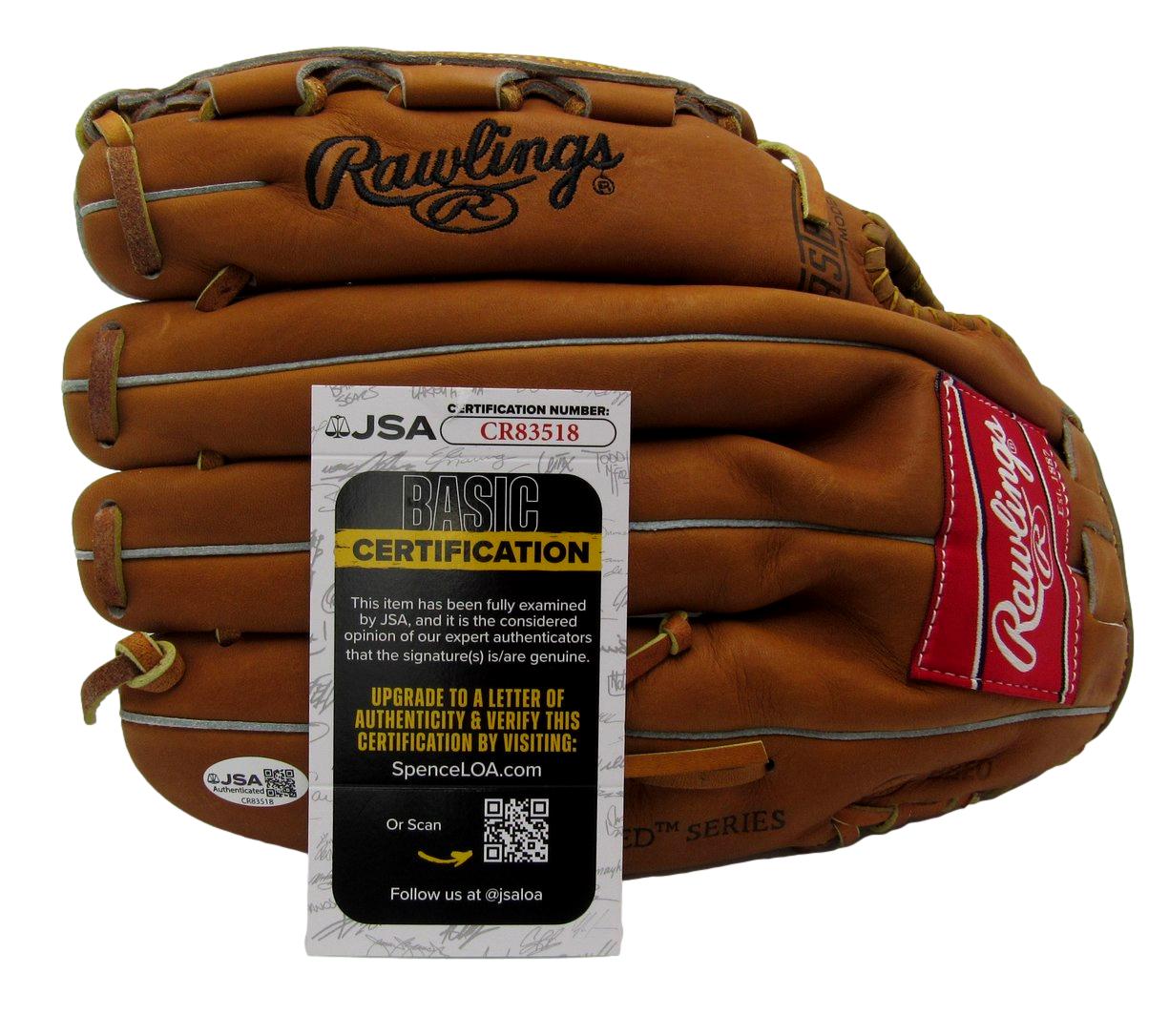Nolan Ryan HOF Signed/Autographed Rawlings RBG34 Baseball Glove JSA 211027