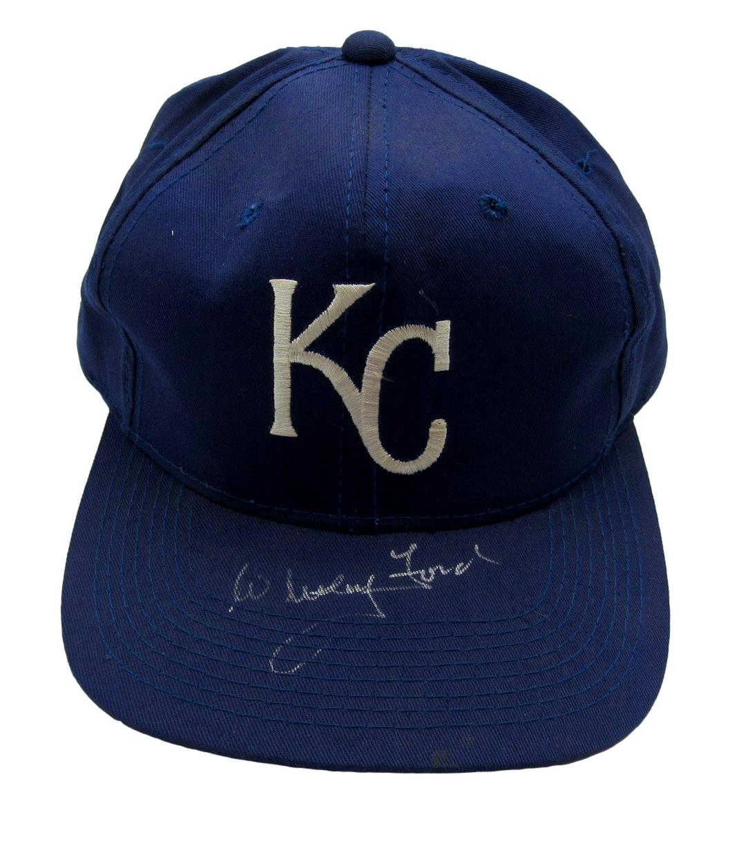 Whitey Ford HOF Signed/Auto MLB Kansas City Royals Blue Baseball Hat JSA 211028