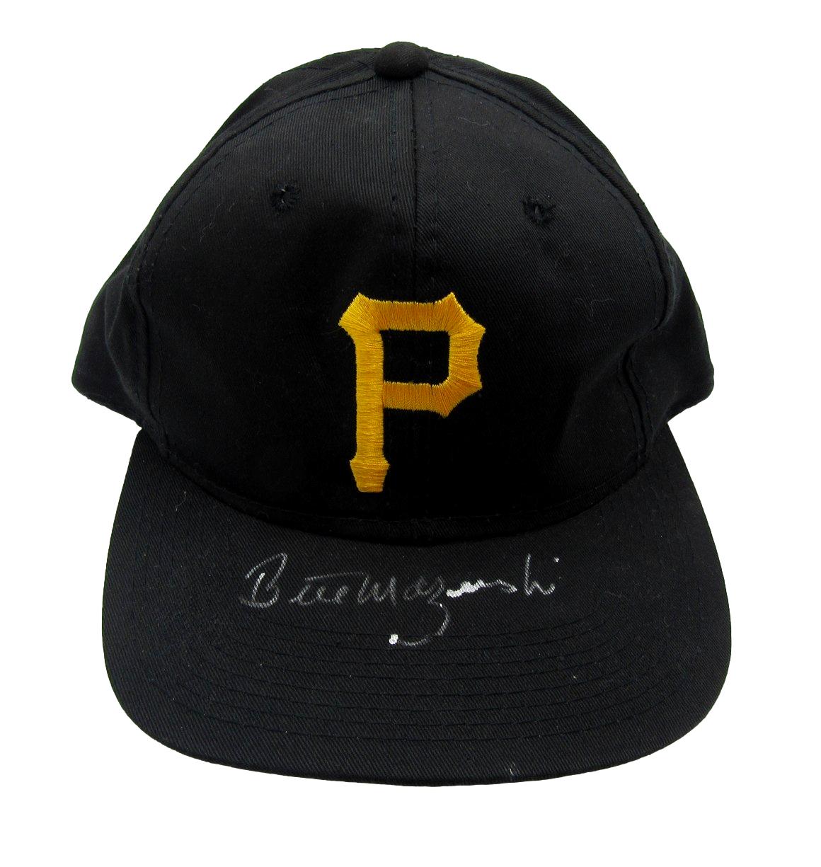 Bill Mazeroski HOF Signed/Autographed MLB Pirates Black Baseball Hat JSA 211029