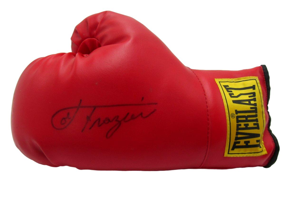 Joe Frazier Signed/Autographed Left Red Everlast Boxing Glove JSA 211034