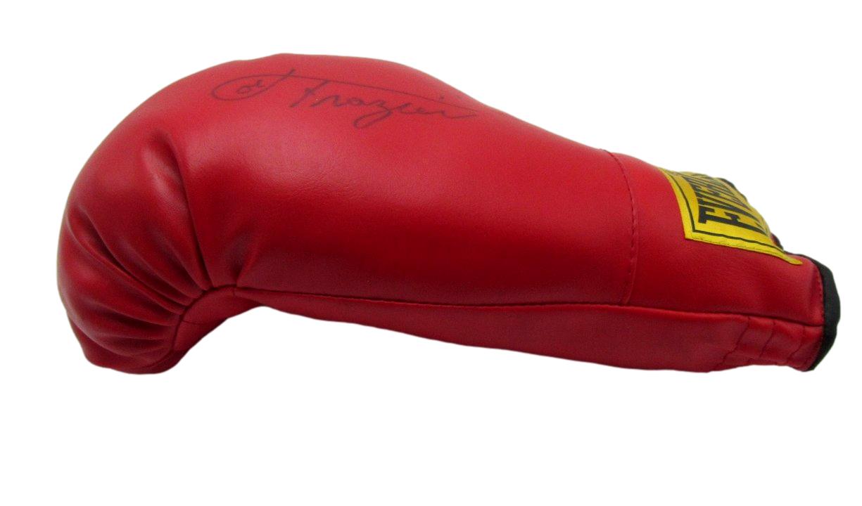 Joe Frazier Signed/Autographed Left Red Everlast Boxing Glove JSA 211034