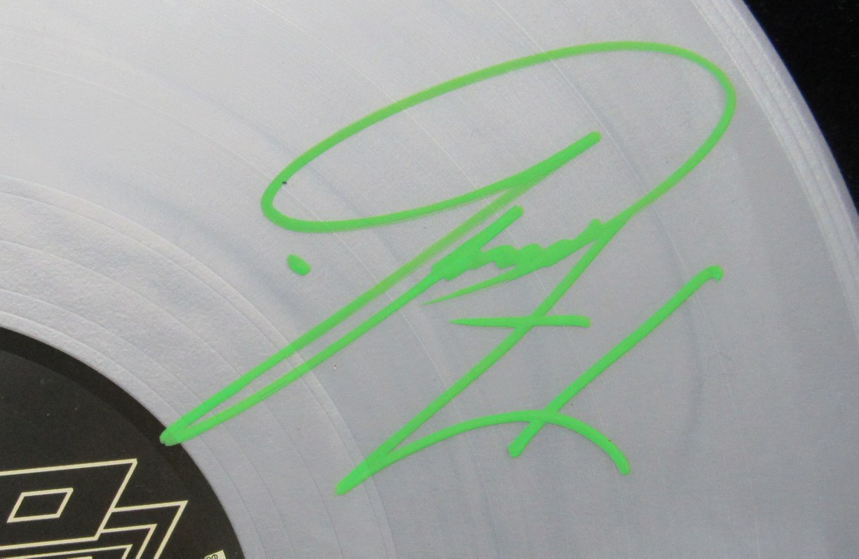 Pop Evil Record Signed/Autographed by (5) Band Members JSA 211039