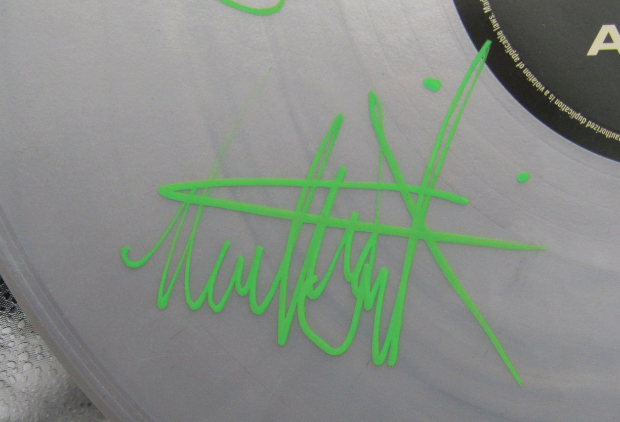 Pop Evil Record Signed/Autographed by (5) Band Members JSA 211039