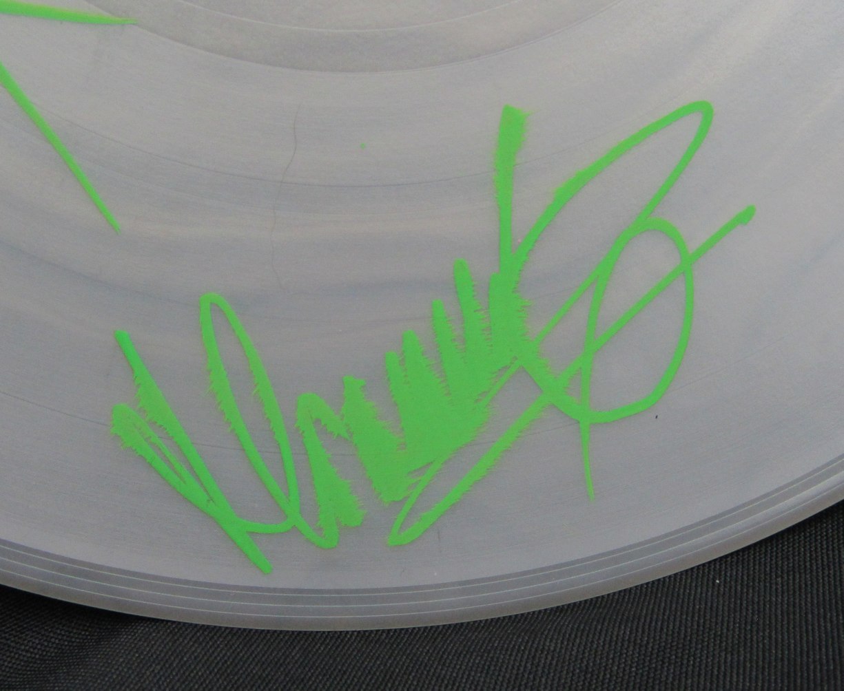 Pop Evil Record Signed/Autographed by (5) Band Members JSA 211039