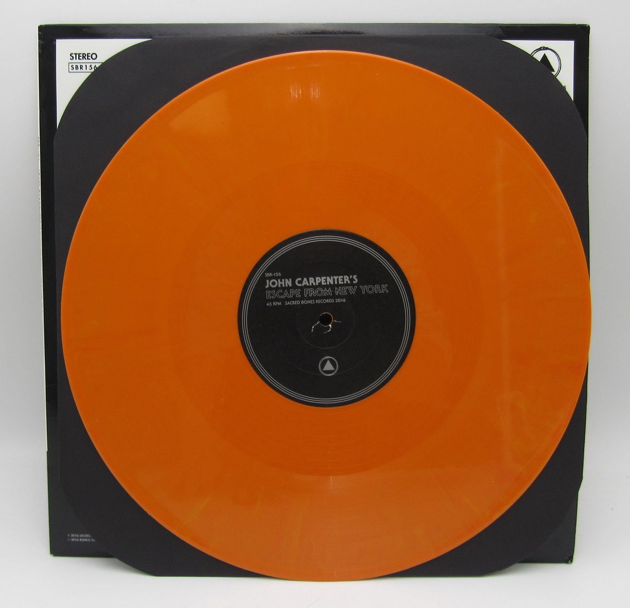 John Carpenter Signed/Inscribed "Halloween" Record w/ Album Cover JSA 211042