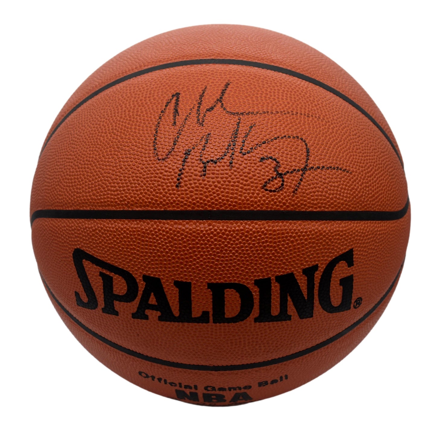 Charles Barkley HOF Signed Full Size Spalding Official Basketball Beckett 211910