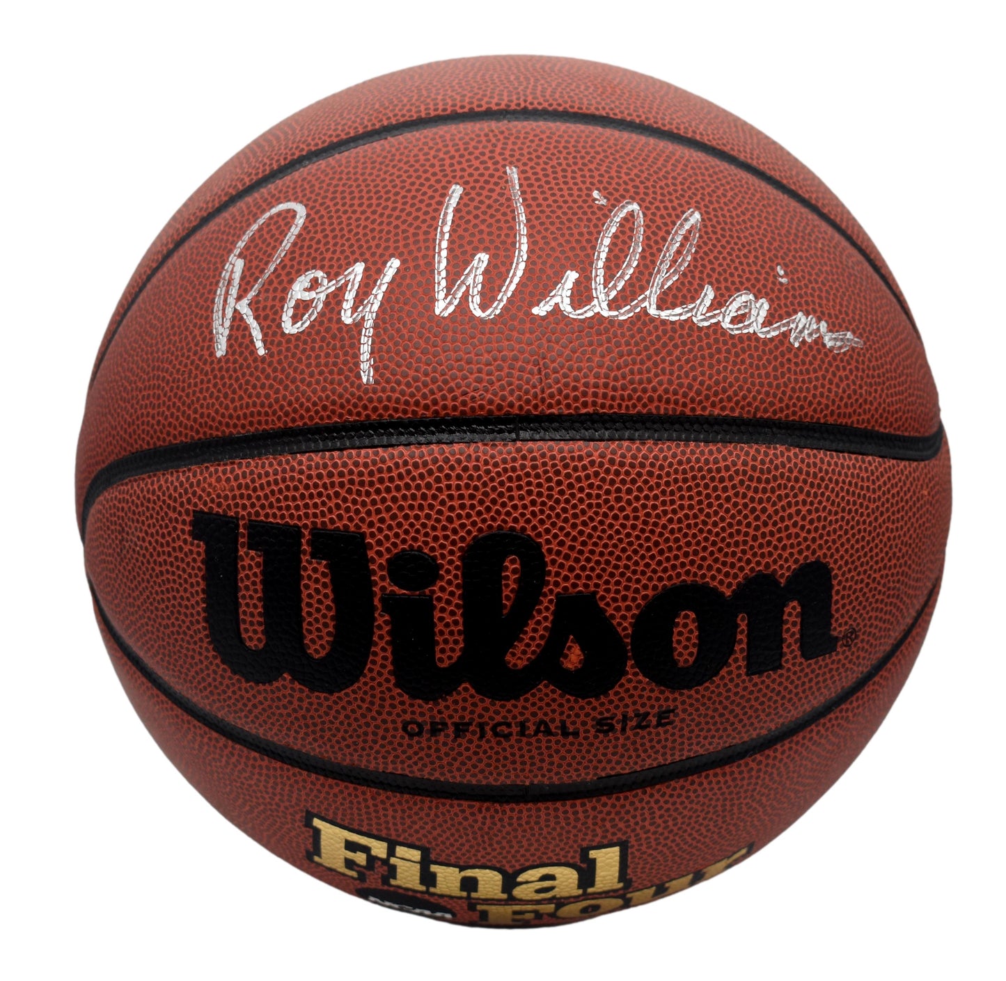 Roy Williams HOF Autographed/Signed Full Size Wilson Basketball UNC PSA 211911