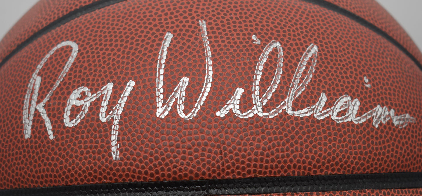 Roy Williams HOF Autographed/Signed Full Size Wilson Basketball UNC PSA 211911