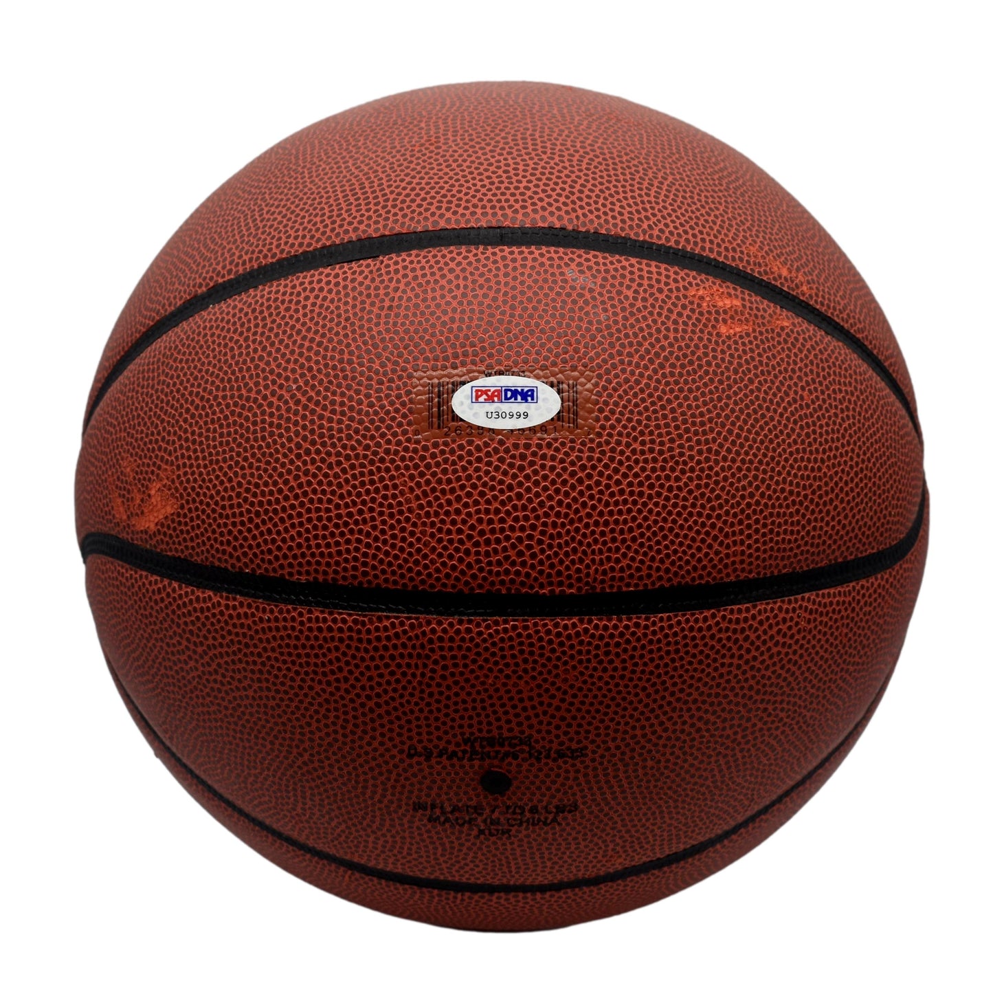 Roy Williams HOF Autographed/Signed Full Size Wilson Basketball UNC PSA 211911