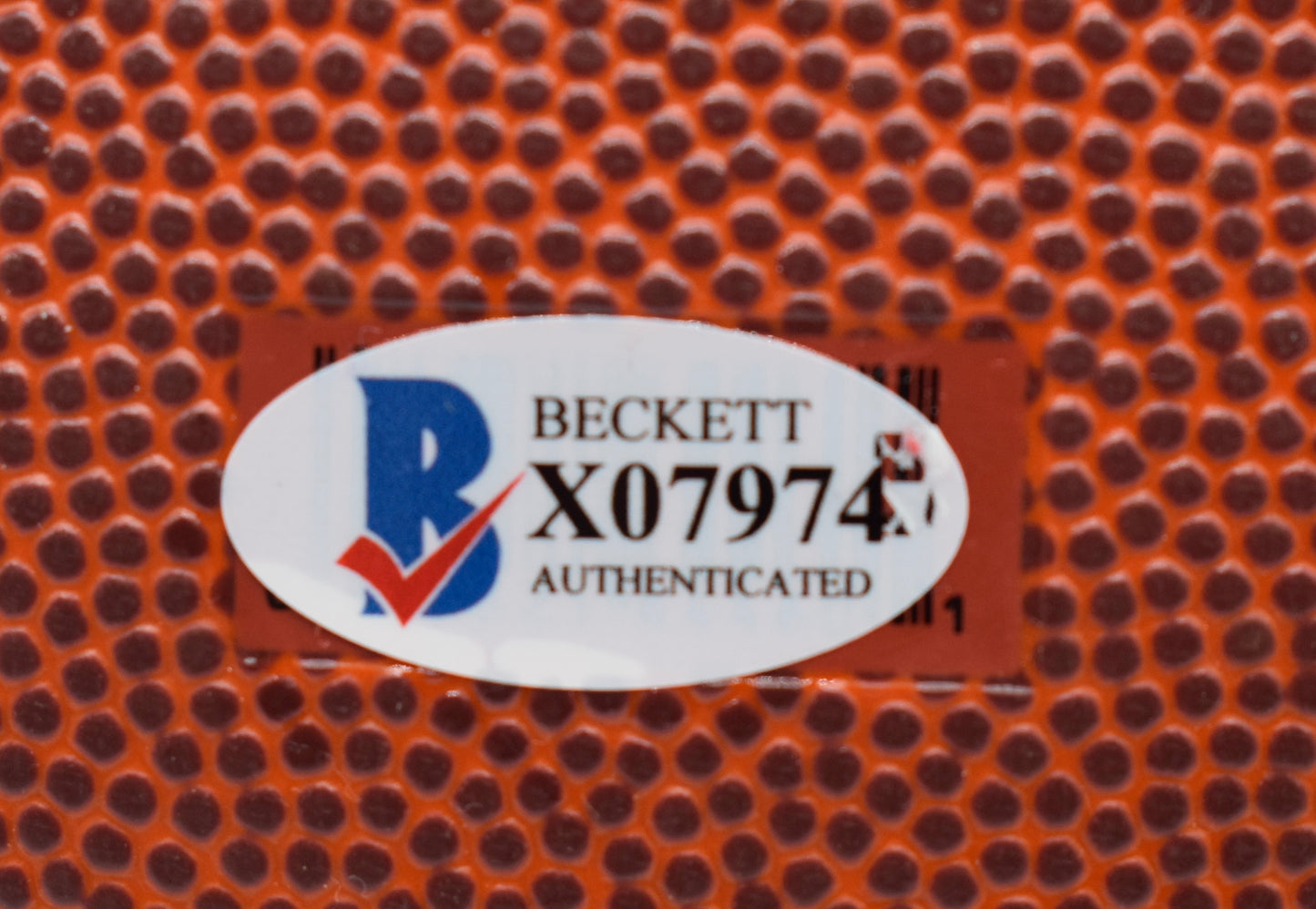 Alonzo Mourning HOF Signed Full Size Spalding Basketball Heat Beckett 11912