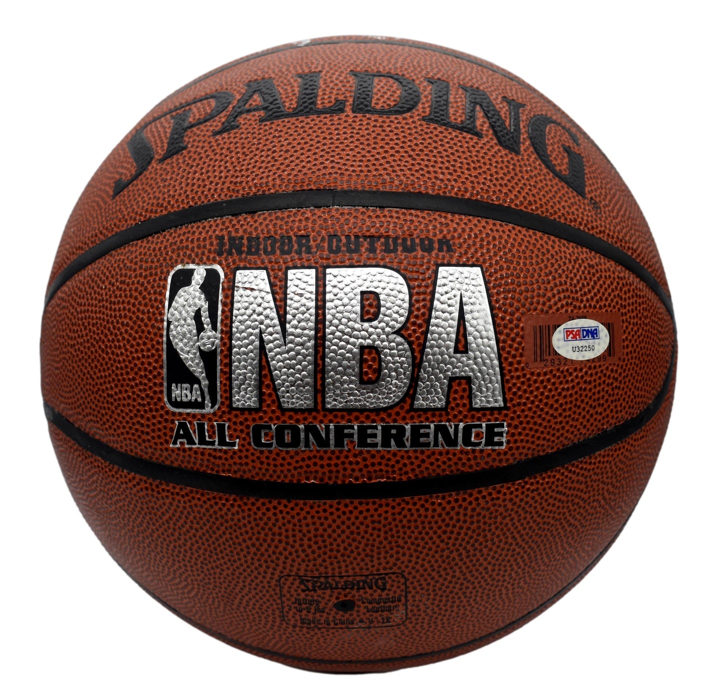 Dominique Wilkins HOF Signed Full Size Spalding Basketball Hawks PSA 211916