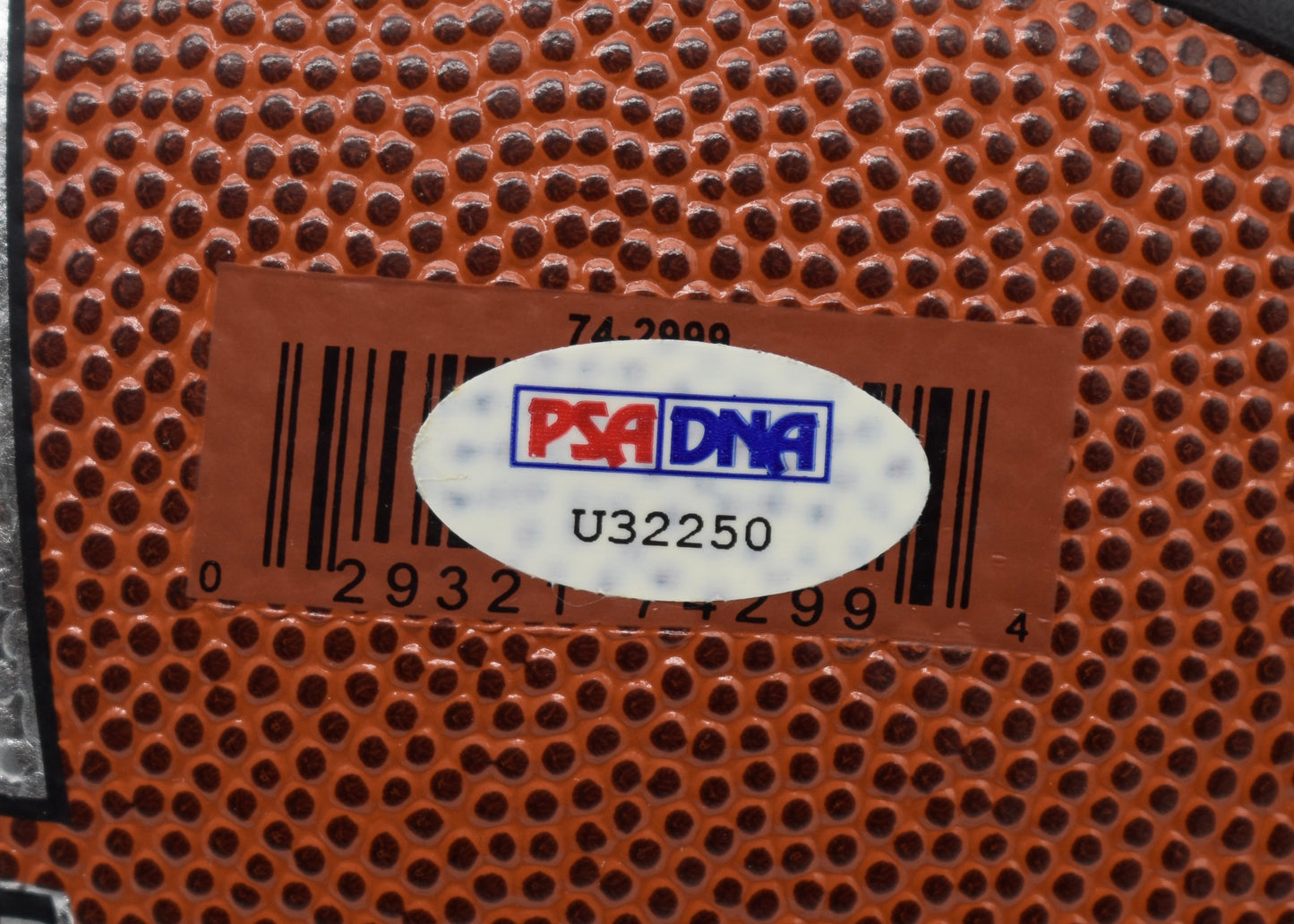 Dominique Wilkins HOF Signed Full Size Spalding Basketball Hawks PSA 211916
