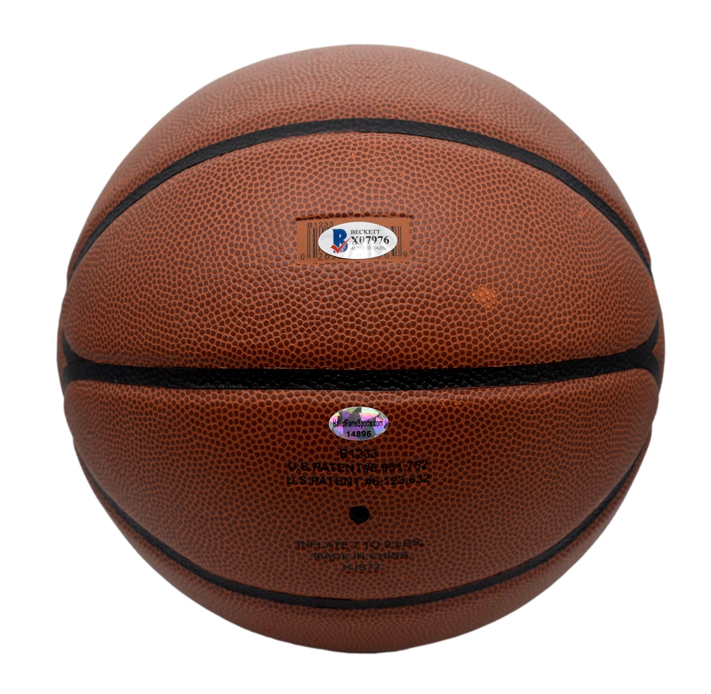 John Wooden HOF Autographed/Signed Full Size Wilson Basketball UCLA PSA 211918