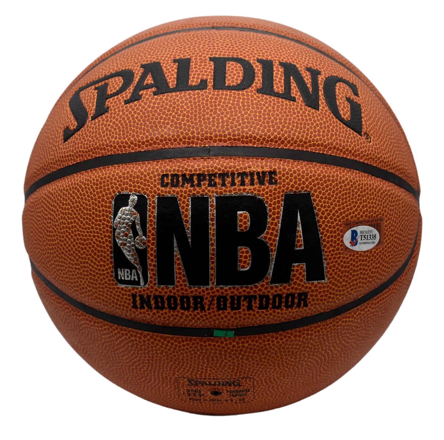 K.C Jones HOF Signed Full Size Spalding Basketball Celtics Beckett 211921