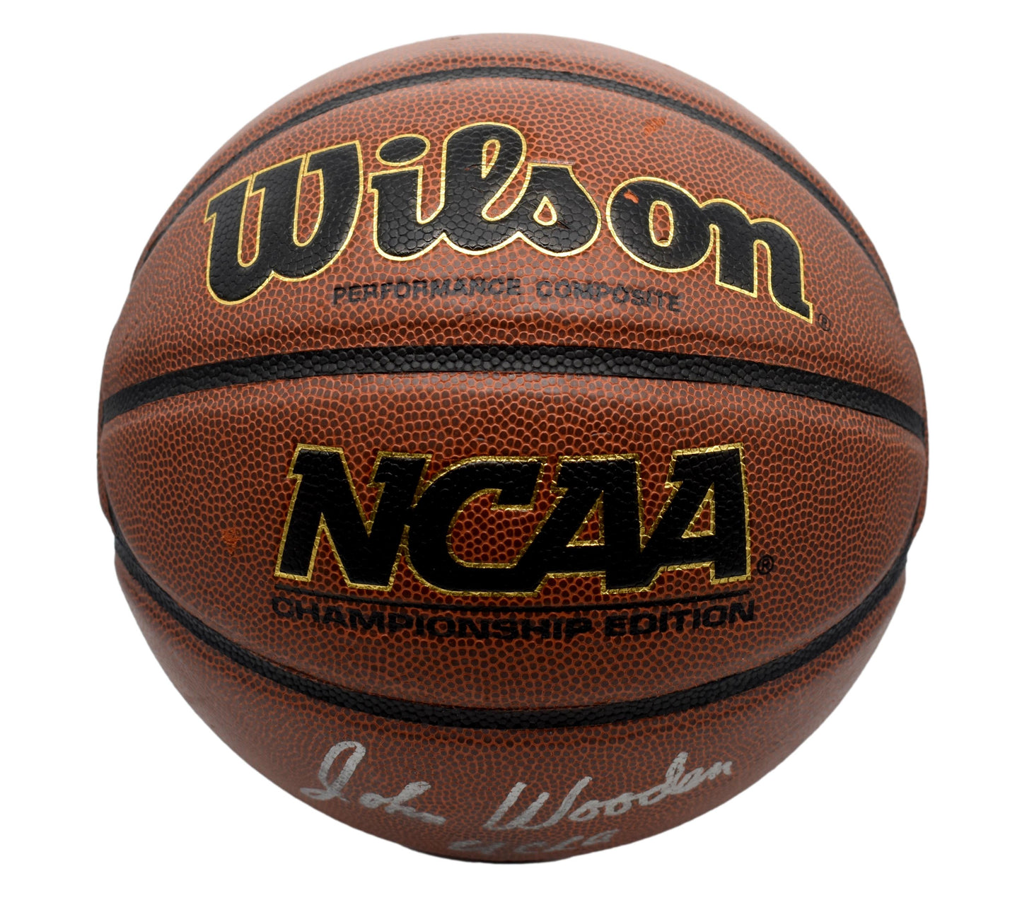 John Wooden HOF Autographed/Signed Full Size Wilson Basketball UCLA PSA 211900