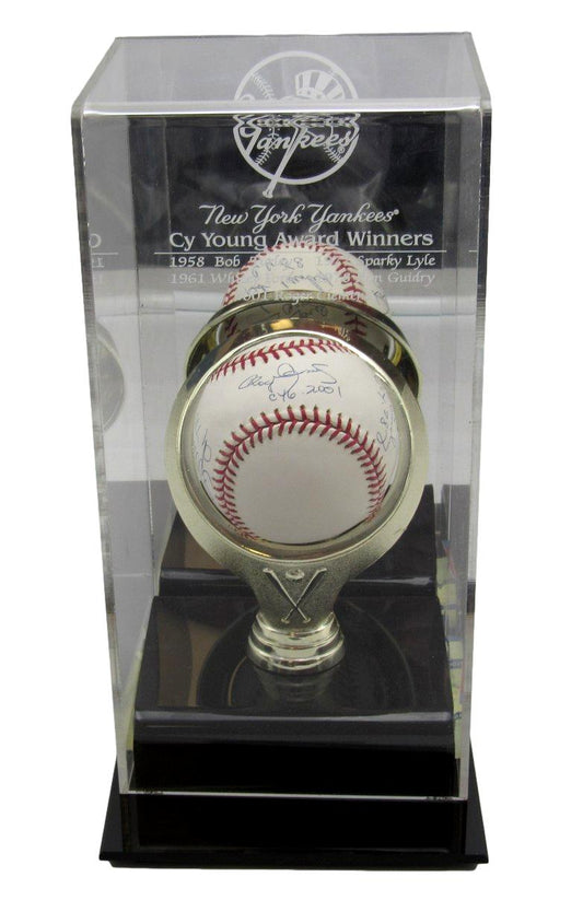 New York Yankees Cy Young Award Winners OML Baseball Signed/Inscr by (5)   IXL64
