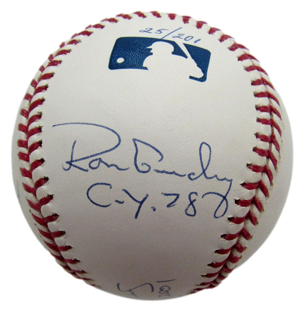 New York Yankees Cy Young Award Winners OML Baseball Signed/Inscr by (5)   IXL64