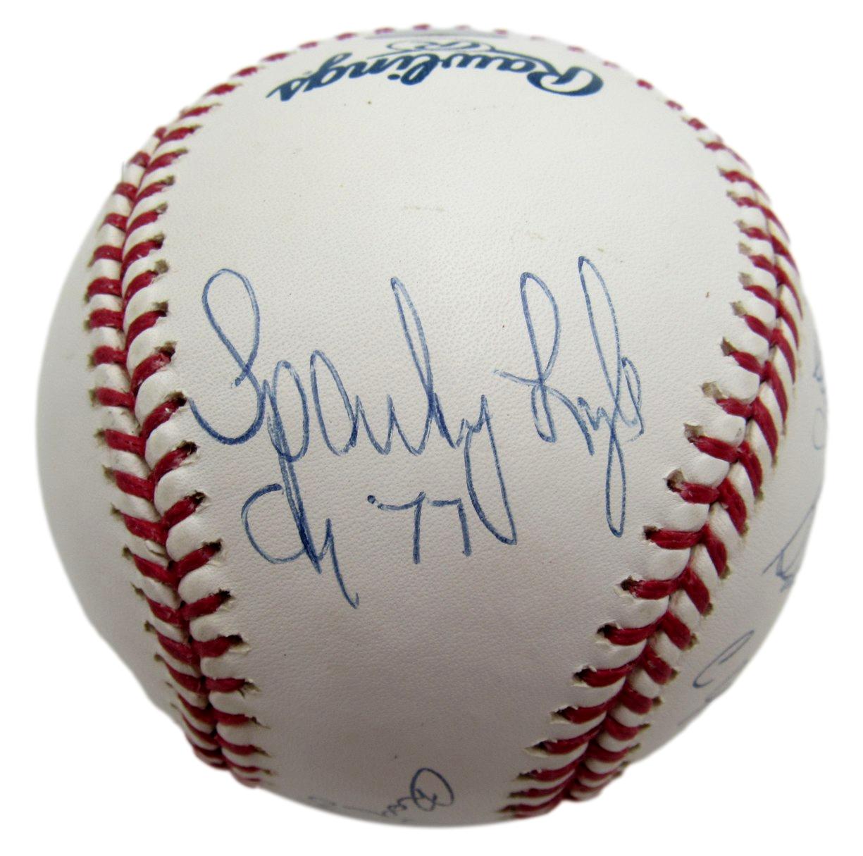 New York Yankees Cy Young Award Winners OML Baseball Signed/Inscr by (5)   IXL64