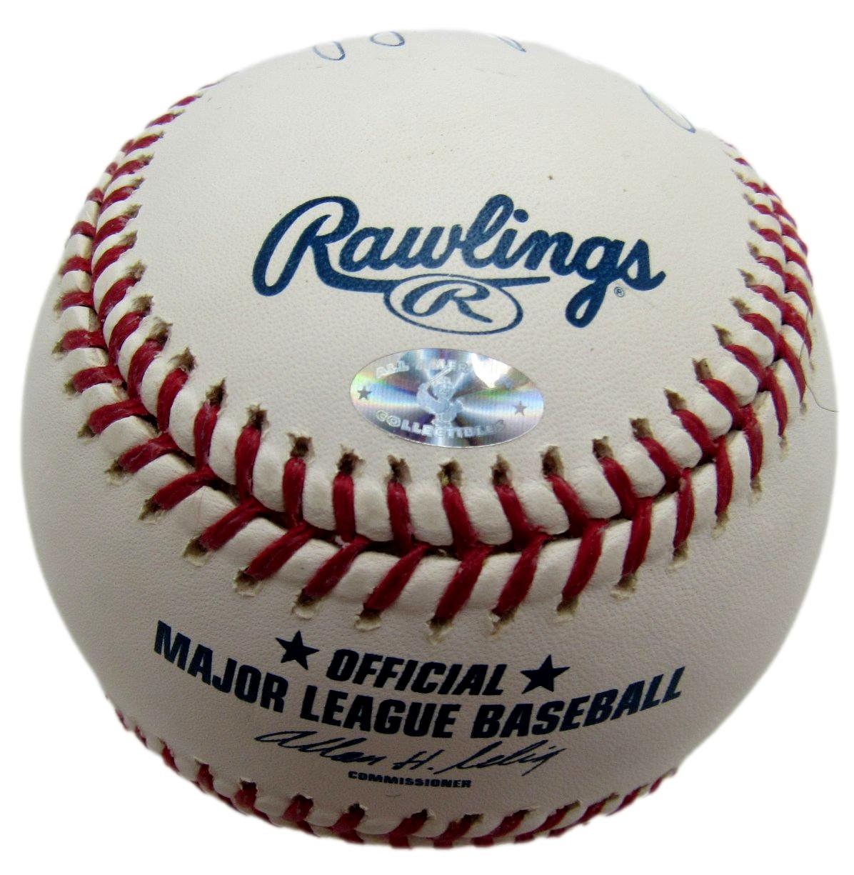 New York Yankees Cy Young Award Winners OML Baseball Signed/Inscr by (5)   IXL64