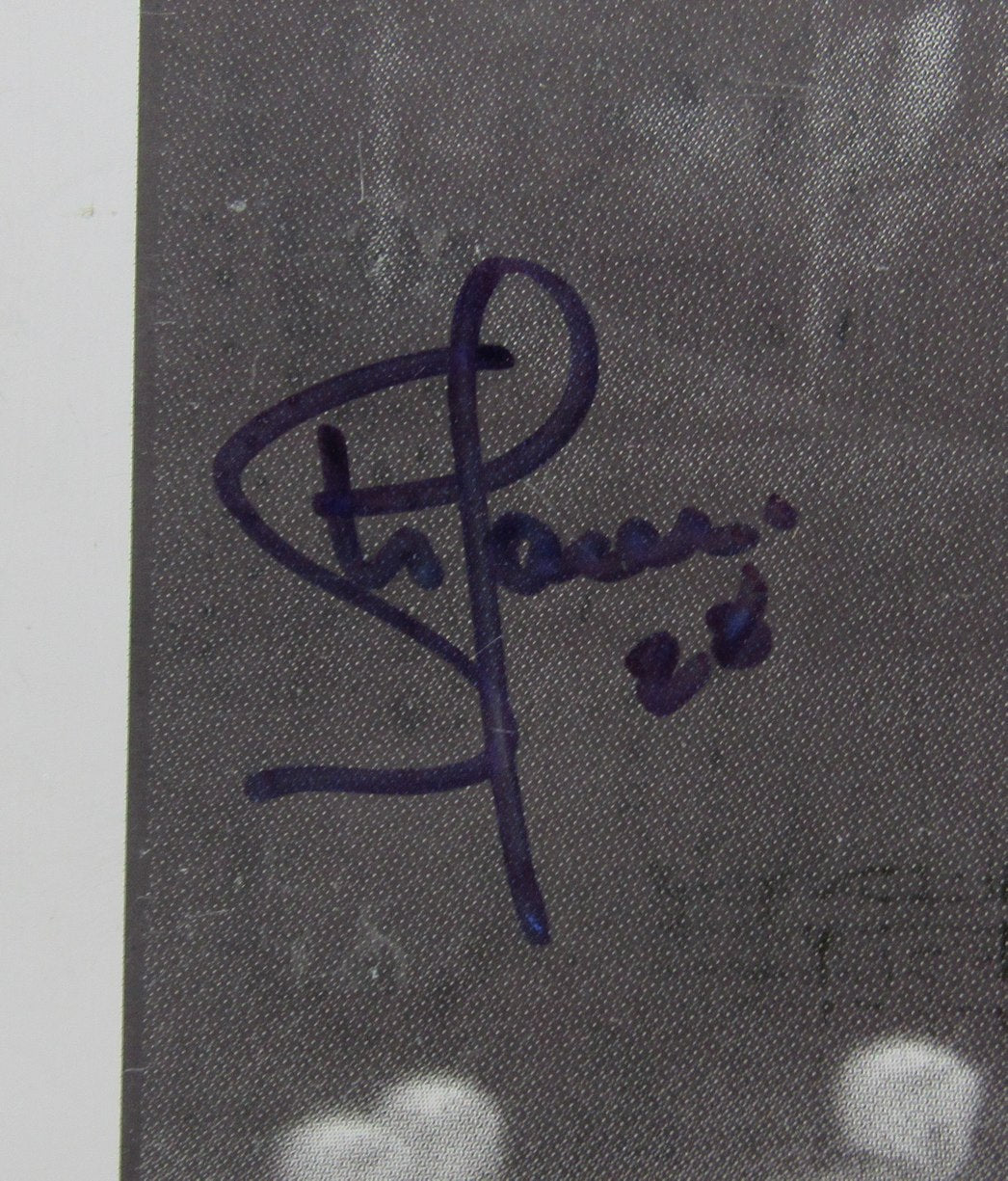 Leech/Larmer/Campbell Rangers Signed 1/21/95 New York Newsday Printing Plate JSA