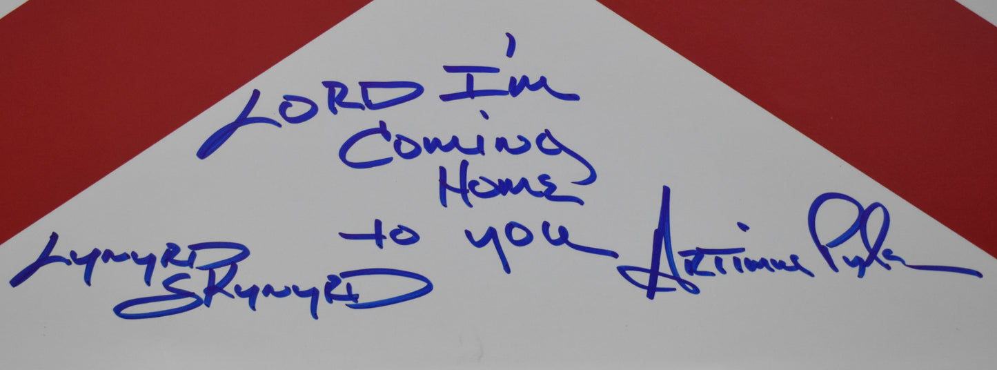 Artimus Pyle Autographed/Signed 11x17 Photo Alabama Lynyrd Skynyrd JSA 211928