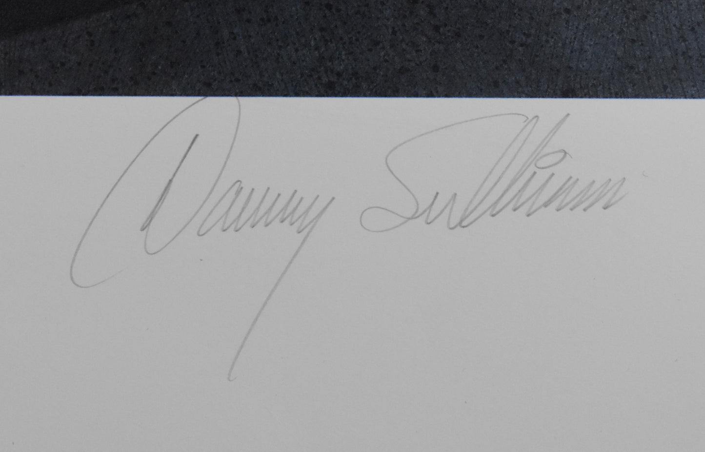 Danny Sullivan Autographed/Signed 21.5x27 Art Print Poster 143/500 JSA 211946