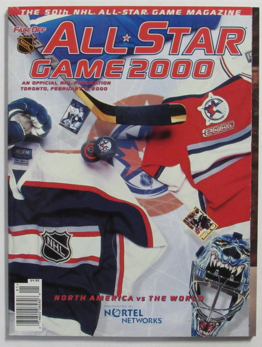 February 6, 2000 NHL All-Star Game Program Toronto  211046