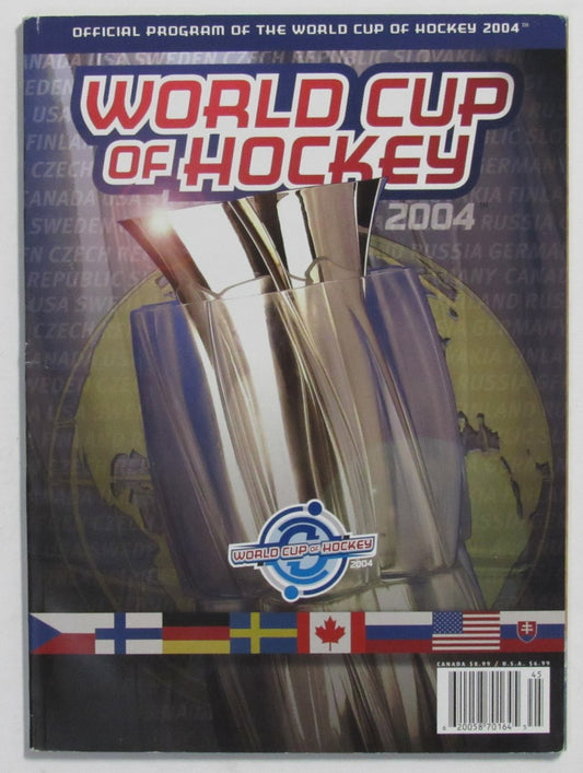 2004 World Cup Of Hockey Program Canada Champions 211049
