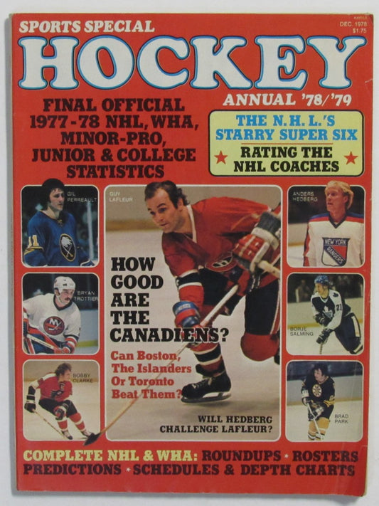 1978-79 Sports Special Hockey Annual Magazine 211059