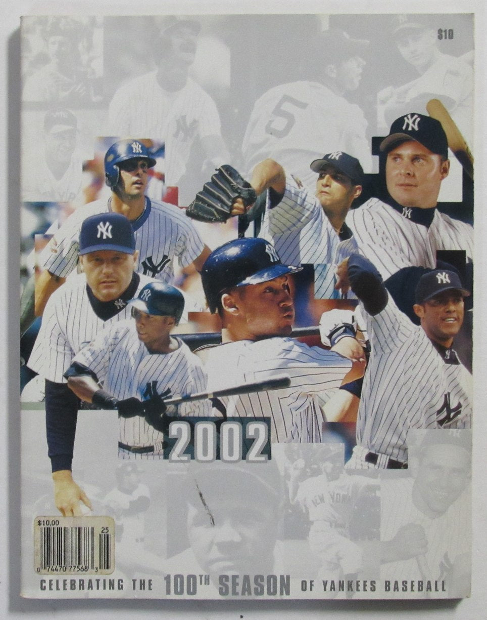 2002 New York Yankees Official Team Yearbook 211064