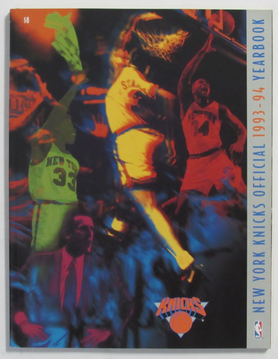 1993-94 New York Knicks Official Yearbook 211065
