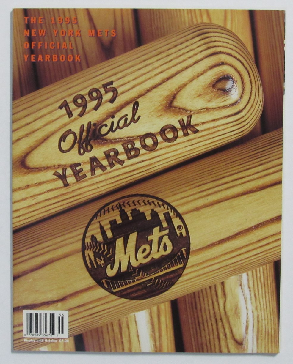 1995 New York Mets Official Team Yearbook 211066
