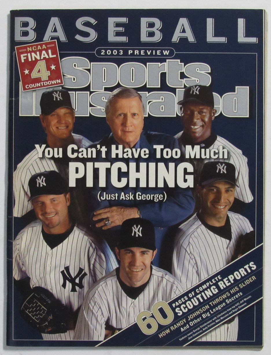 Sports Illustrated Magazine 2003 Baseball Preview Steinbrenner NOLABEL 211070
