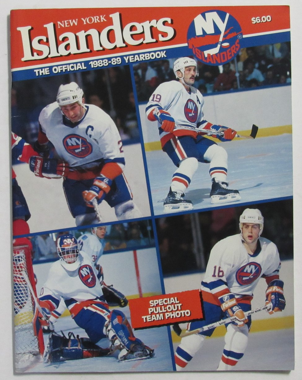 1988-89 New York Islanders Official Yearbook 211082