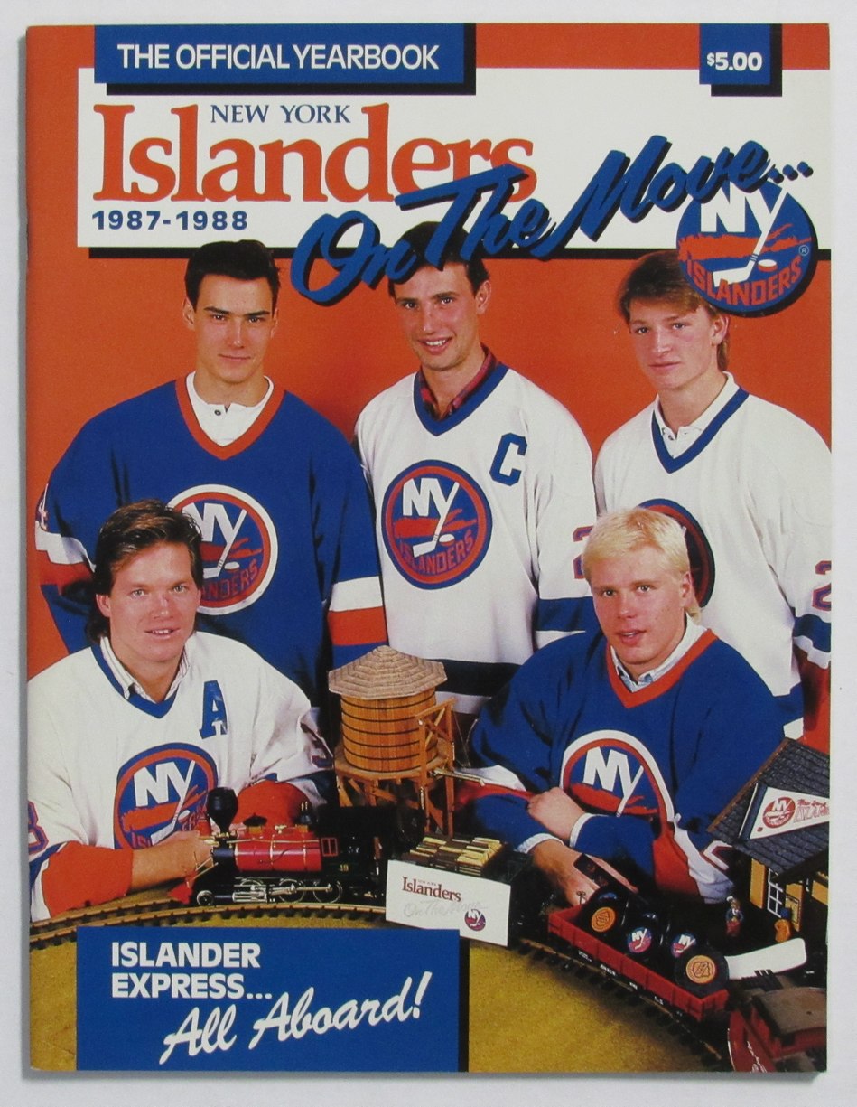 1987-88 New York Islanders Official Yearbook 211086