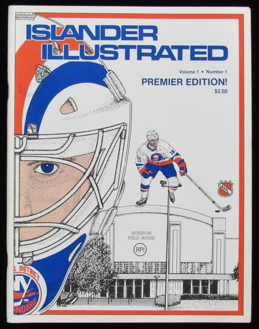 10/28/1990 Capital District Islanders vs. Utica Devils AHL Game Program 211088