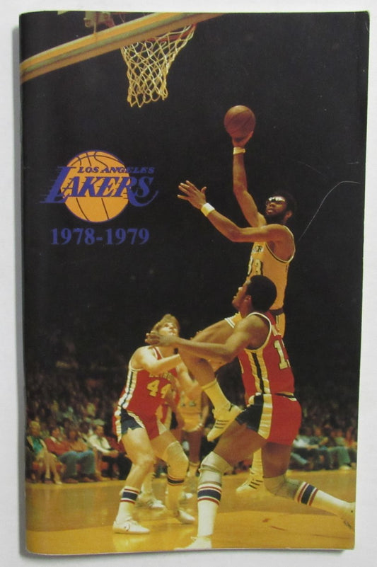 1978-1979 Los Angeles Lakers Press/Media Guide Kareen Abdul-Jabbar 211090