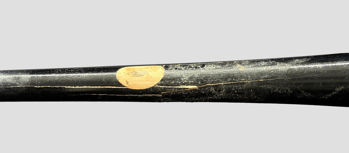 Aaron Hicks Louisville Slugger Game Used Baseball Bat NY Yankees Steiner 211894