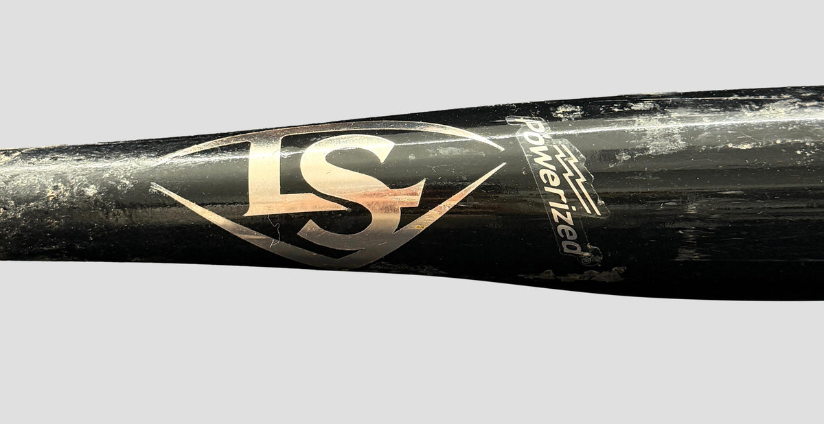 Aaron Hicks Louisville Slugger Game Used Baseball Bat NY Yankees Steiner 211894