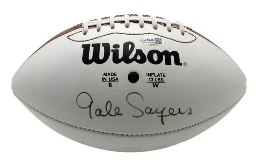 Gale Sayers HOF Chicago Bears Signed/Autographed Wilson NFL Football JSA  212516