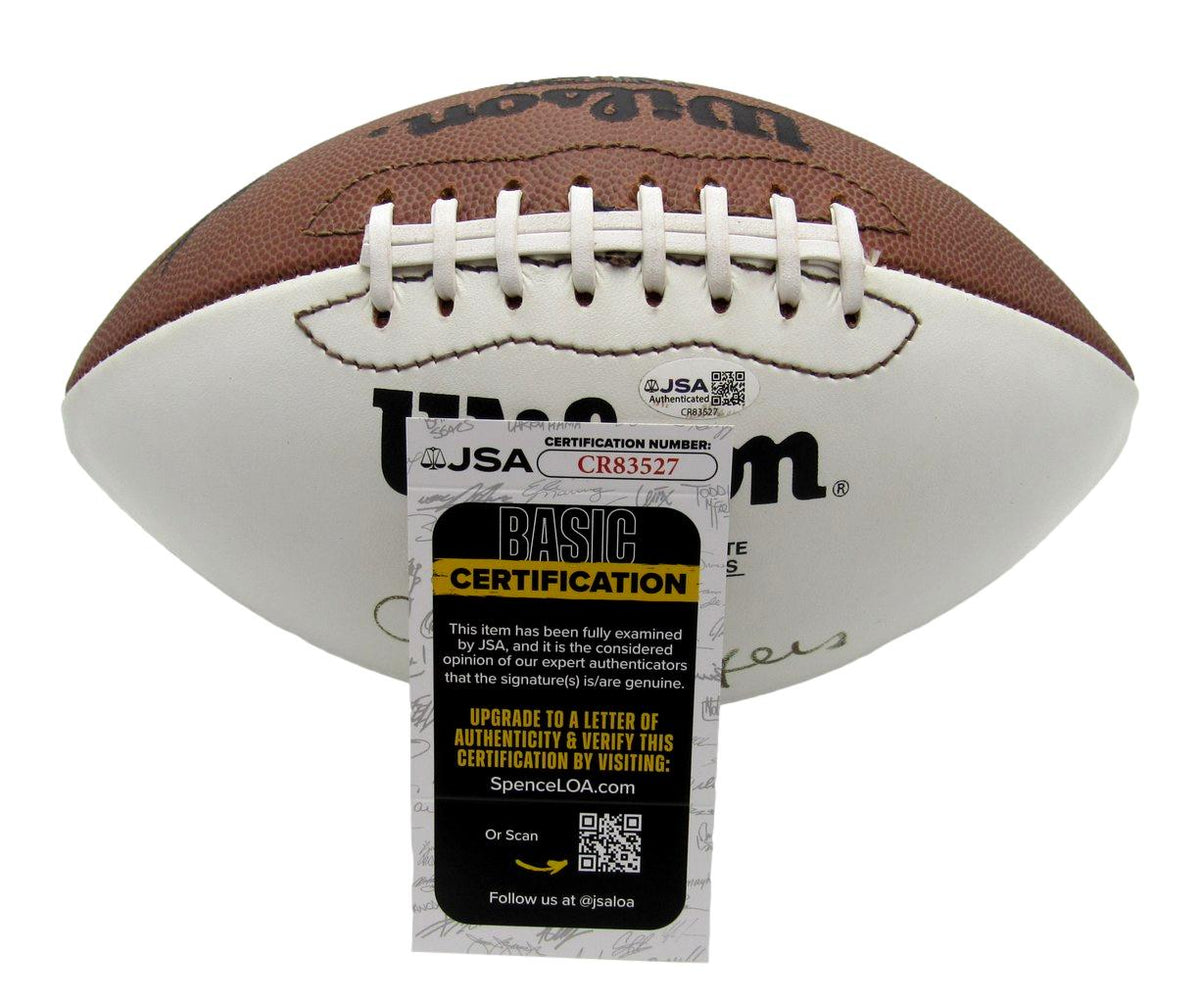 Gale Sayers HOF Chicago Bears Signed/Autographed Wilson NFL Football JSA  212516
