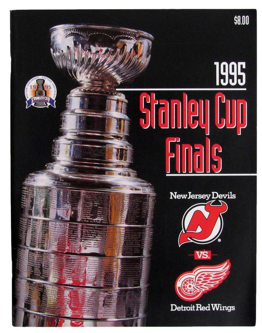1995 Stanley Cup Finals Program New Jersey Devils vs. Detroit Red Wings 212521