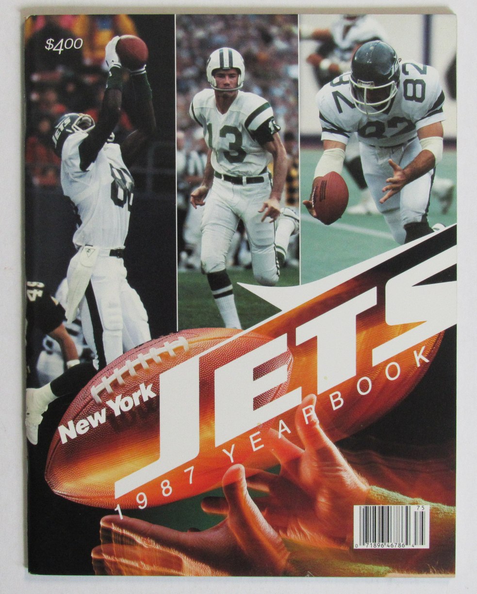1987 New York Jets Yearbook 212531