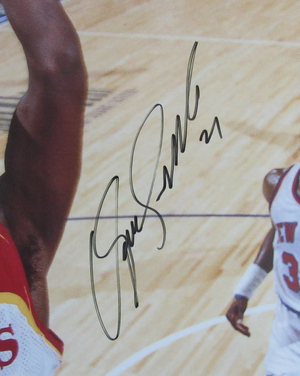 Dominique Wilkens HOF Signed/Auto 16x20 Photo Atlanta Hawks JSA  212539